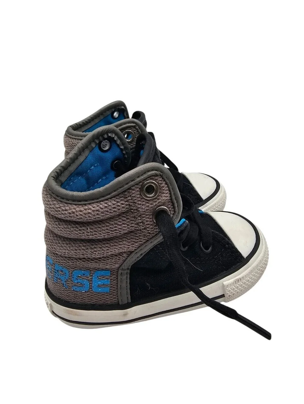 Converse Infants Chuck Taylor All Star High Street sneakers Sz 5 Black Gray